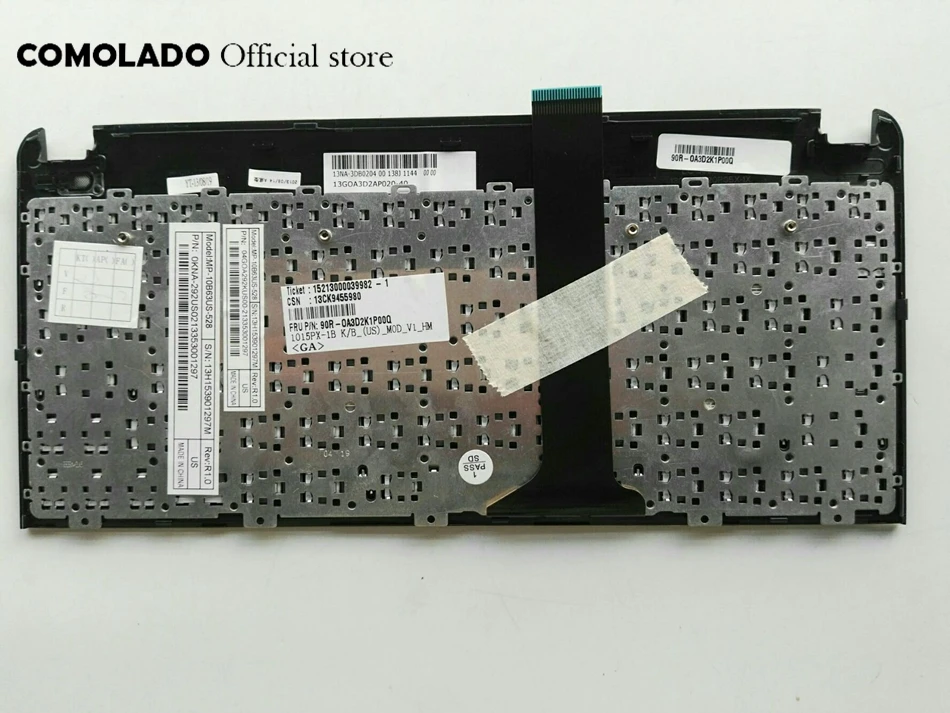 Английская клавиатура для Asus Eee PC 1015 1015B 1015BX 1015PW 1015CX 1015PD 1011 1015PX черная клавиатура для ноутбука