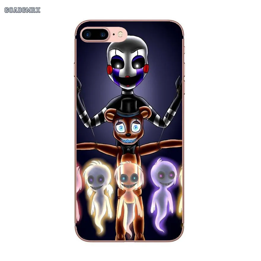 Прозрачные чехлы из ТПУ для Samsung Galaxy S2 S3 S4 S5 Mini Alpha S6 S7 edge S8 S9 Plus J1 Grand Prime Game Five Nights At
