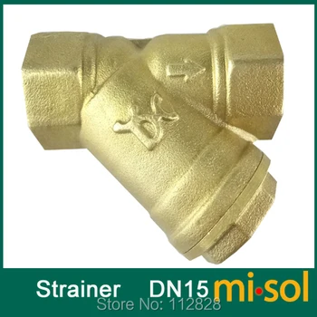 

10pcs of 1/2" DN15 Brass Y Type Strainer Valve Connector Fitting