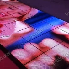 8 шт водонепроницаемый P12.5mm RGB вечерние свадебные взлетно-посадочной полосы выставка для выступления дисплей плитки для пола CD50 W03