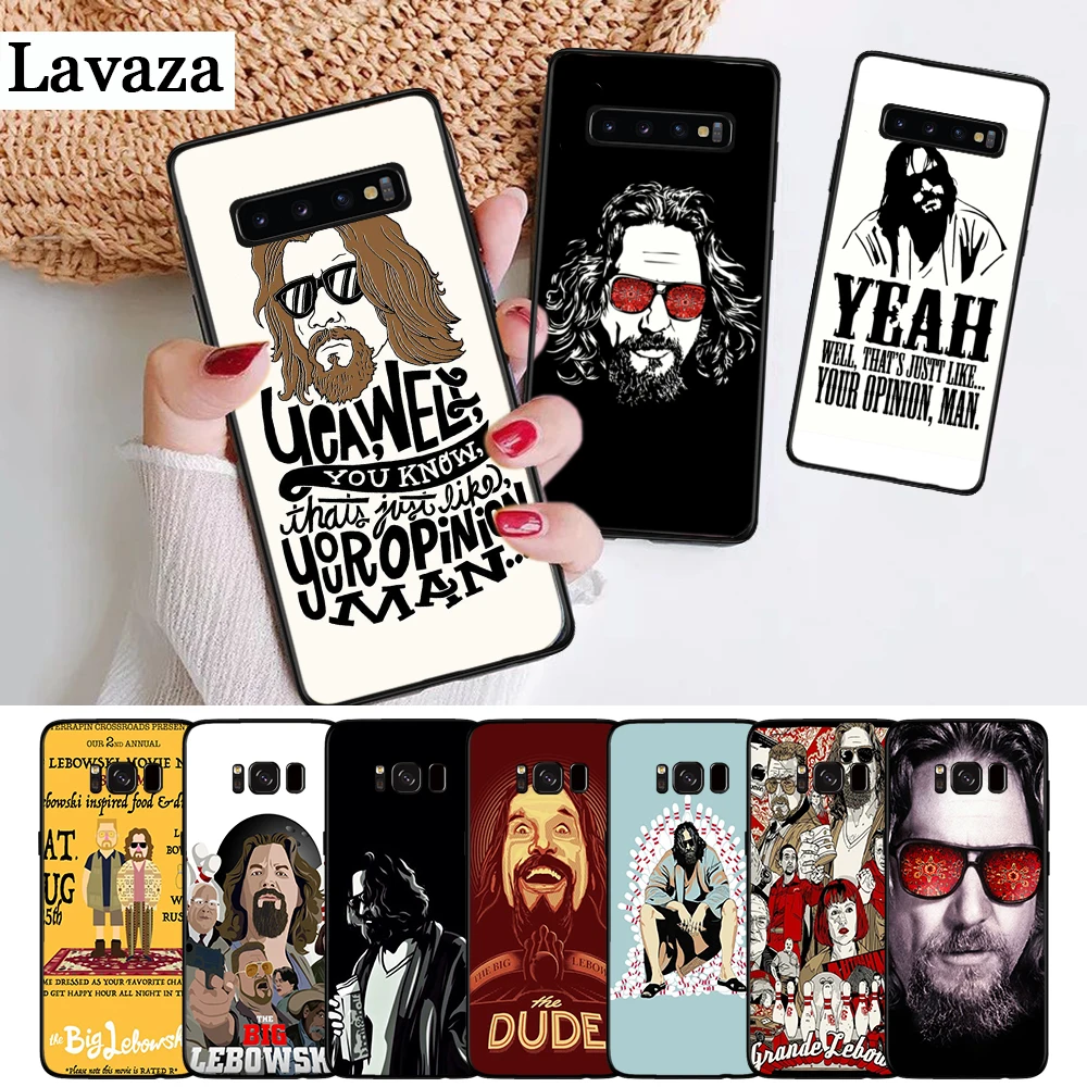 

Lavaza Movie Film The Big Lebowski Shining Silicone Case for Samsung S6 Edge S7 S8 Plus S9 S10 S10e Note 8 9 M10 M20 M30