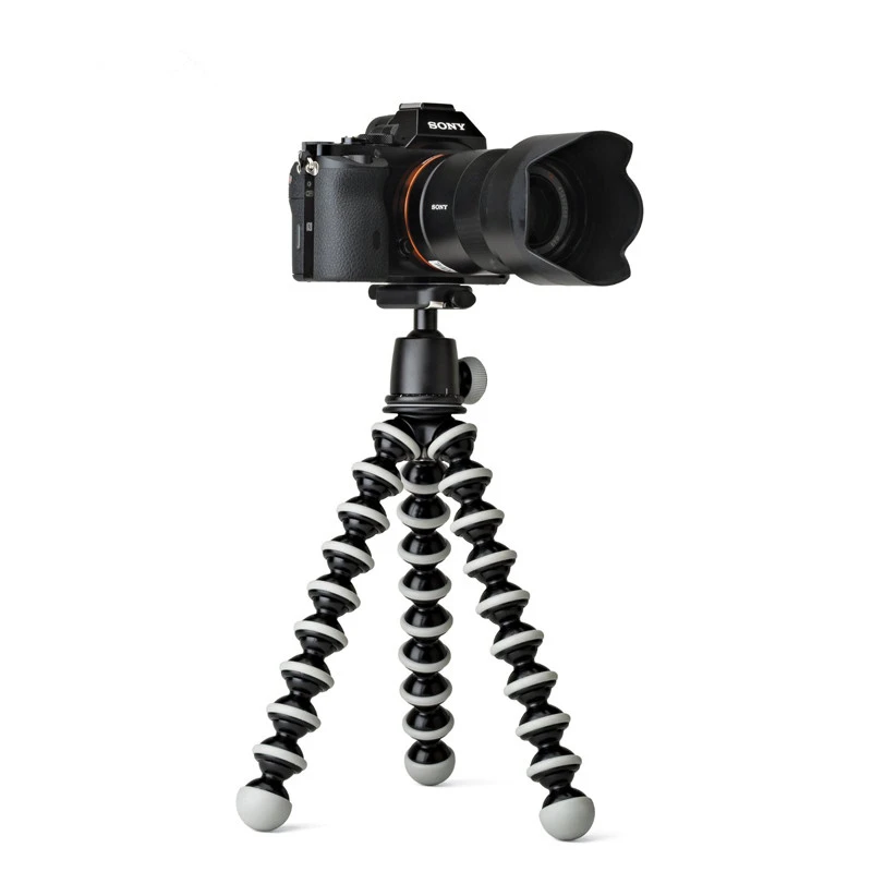 

Octopus Flexible Tripod Monopod Smart Phone Bracket Portable Tripod Flexible Camera Table Desk Mini Tripods Clip Holder Desktop