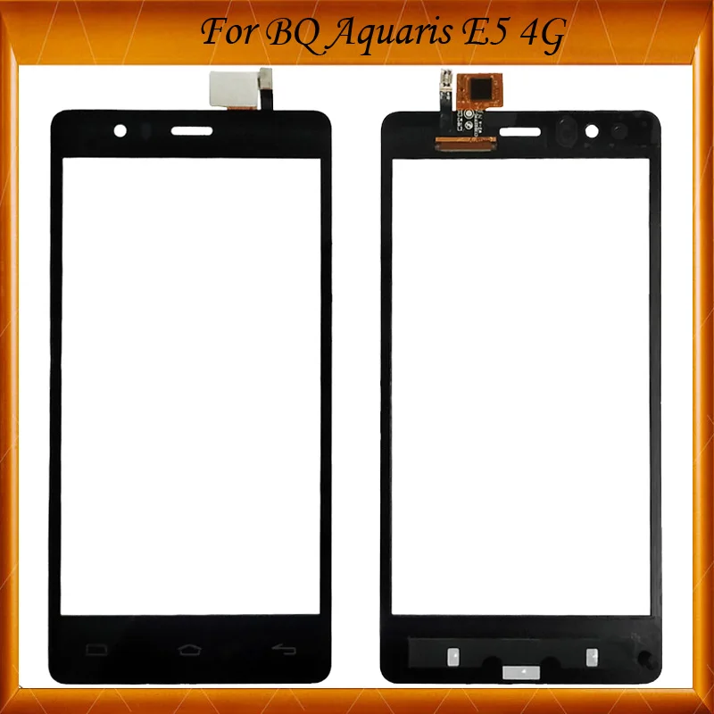 

5.0'' Mobile Phone Front Glass For BQ Aquaris E5 4G HD FHD E5.0 Touch Screen Digitizer Panel Glass Lens Sensor