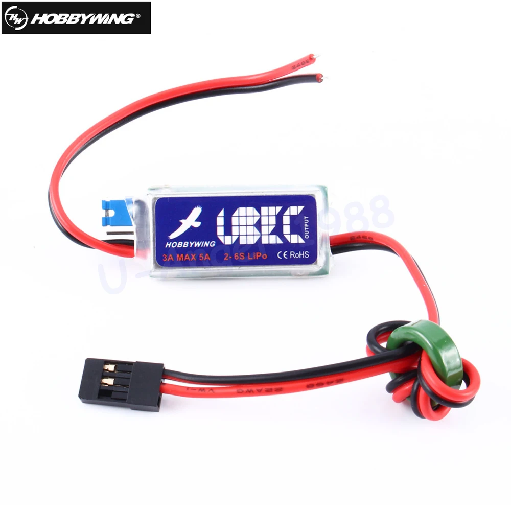 RC UBEC 5V 6V 3A Max 5A Switch Mode Lowest RF Noise BEC Kit for RC Models #*