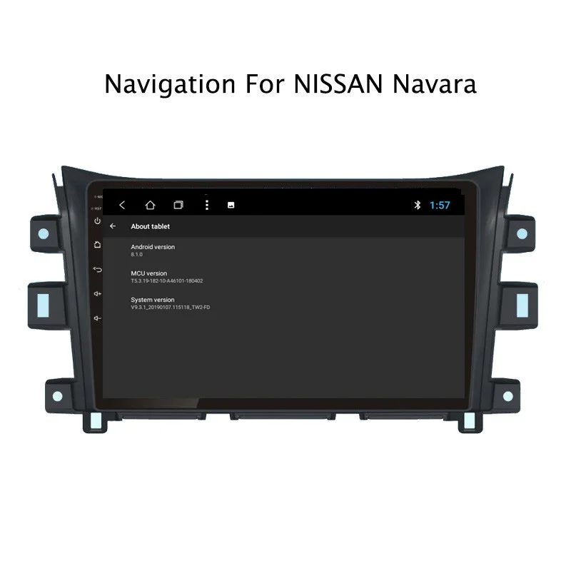 Top NAVITOPIA 10.1inch 2G RAM 32G ROM Android 8.1 Vehicle Car DVD Multimedia GPS Navigation for Nissan Navara 2017 5