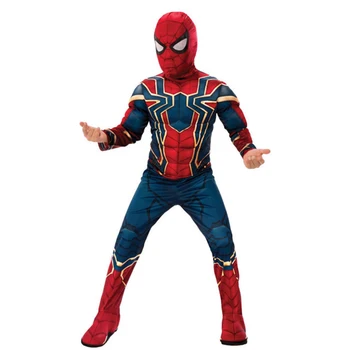 

Avengers Iron Spider Costume for Boys Kids Halloween Amazing Superhero Party Iron Spider Cosplay Suit
