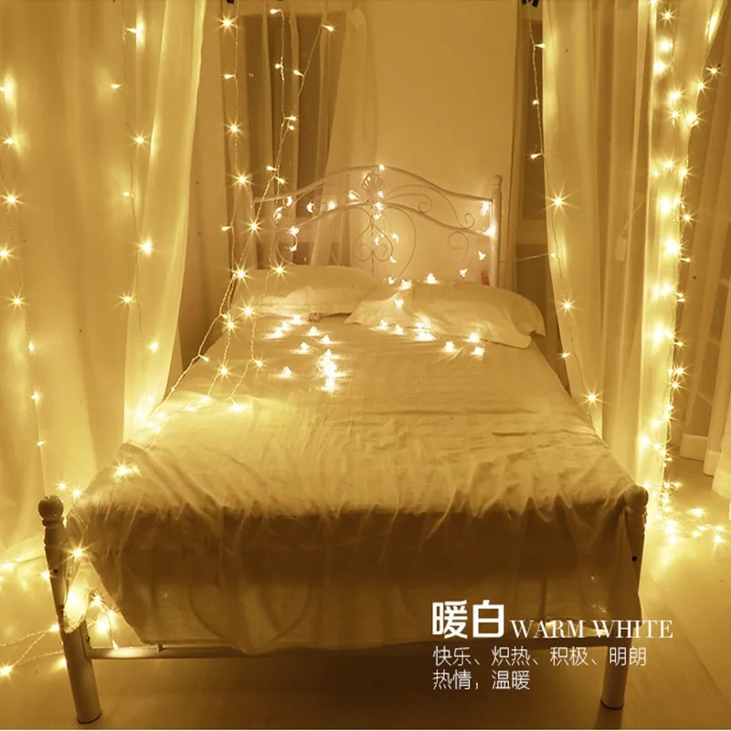 3x3M LED Curtain String Light-a (5)