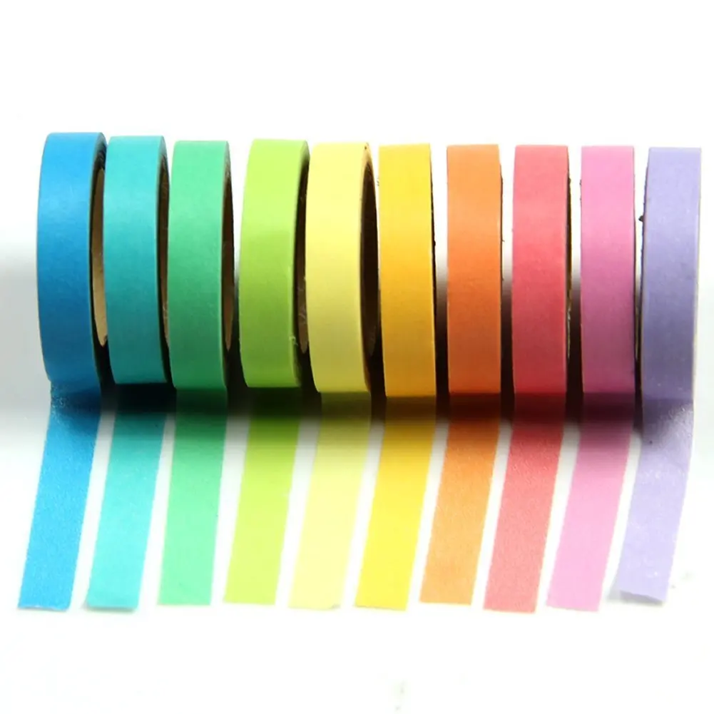 Basteln Malen Nahen Zeichnen 100 Rainbow Papier Klebeband Sticky Scrapbooking Diy Pashajtravel Al