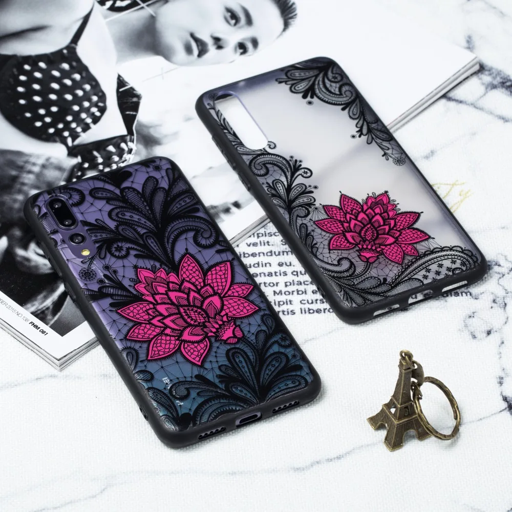 Чехол для Huawei P20 P10 Mate 10 Lite Pro Honor 6X 7X 9 Y3 Y5 Y7 Y9 силиконовый чехол из ТПУ с 3D тиснением и