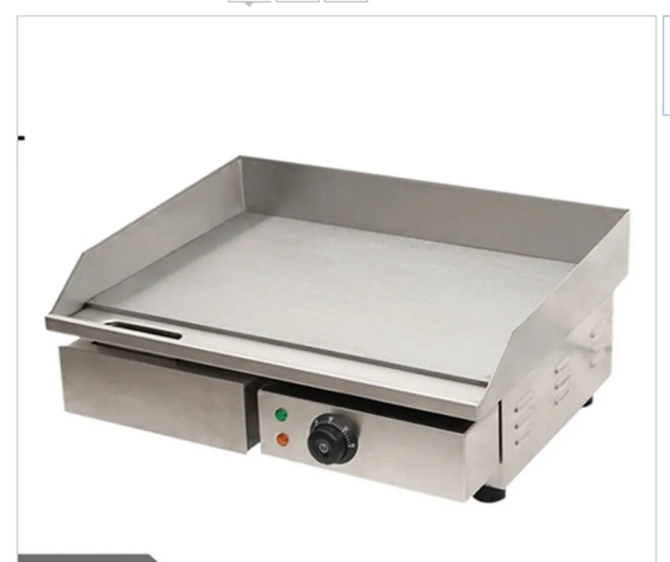 

3KW 55CM Electric Griddle Grill Hot Plate Stainless Steel Commercial BBQ Grill