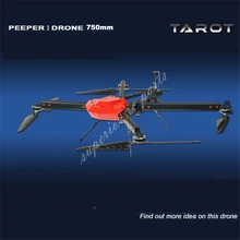 Tarot Pengintip I Phantom UAV Drone 750mm FPV Quadcopter Bingkai 4 Sumbu UFO dengan Baling-Baling Motor ESC Daya Distributor TL750S1