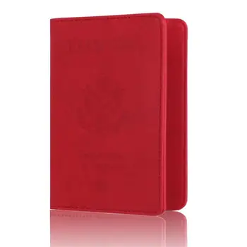 

Hot Travel Passport Holder Protector Case for American Leather USA Passport Cover for Business Credit Card Holder Case