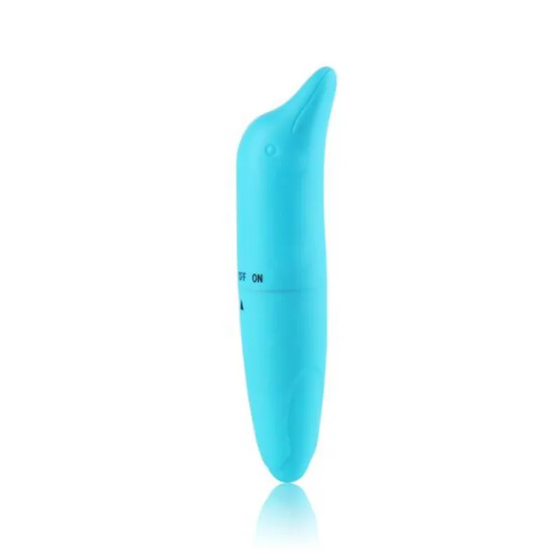 Ataullah Мощный мини G Spot вибратор дельфин массажер маленькая пуля вагинальный