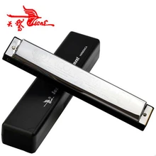 Free shipping Swan harmonica 24 holes C  keys tremolo mouth organ 3 kinds of color  Free shipping Swan harmonica 24 holes C  keys tremolo mouth organ 3 kinds of color