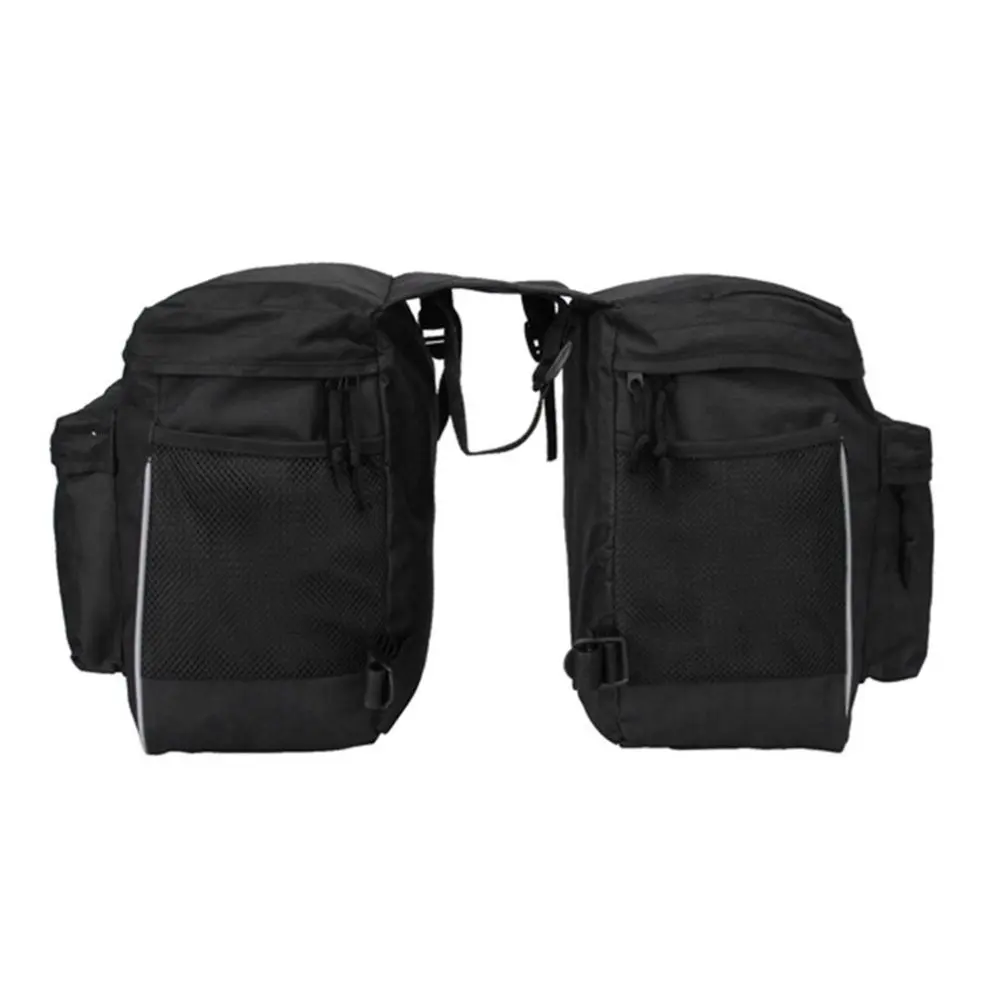 Bicycle Unilateral Luggage Bag Waterproof Large Capacity MTB Bike Rear Rack Carrier Bag Outdoor Cycling Pannier Bag