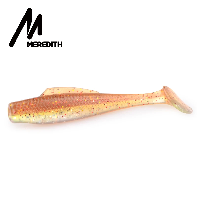 MEREDITH, 9 см, 4,8 г, 10 шт., 3D Shad, плавающая приманка для рыбалки, приманки, каннибал, изогнутый хвост, leurre, souple, искусственные приманки