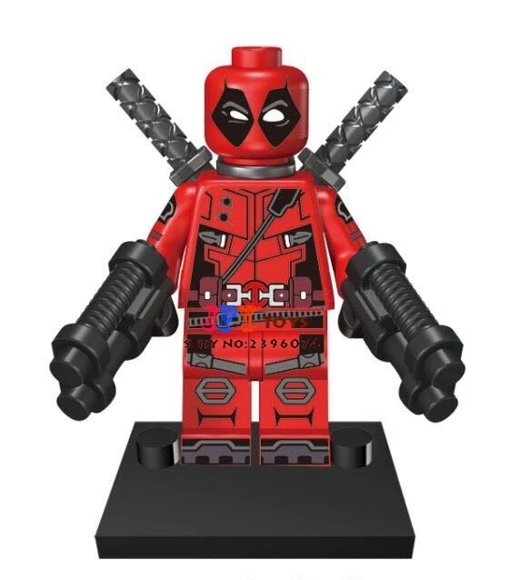 

Single Sale superhero marvel Deadpool Mutants Collection building blocks model Gift bricks toys brinquedos menino