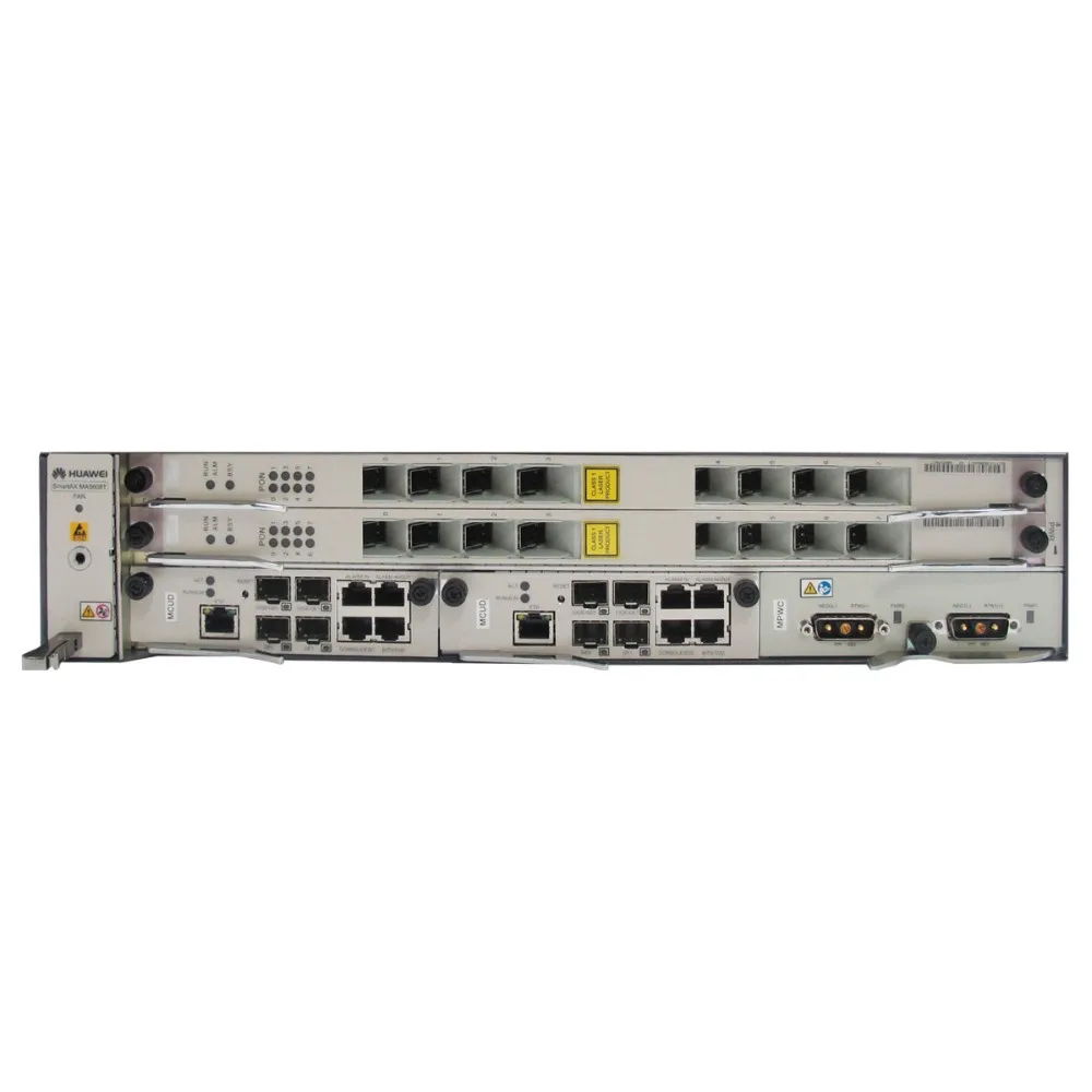 HUAWEI OLT MA5608T DC Мощность MPWC 1G плата управления MCUD с 16 портами GPFD C + SFP модуль
