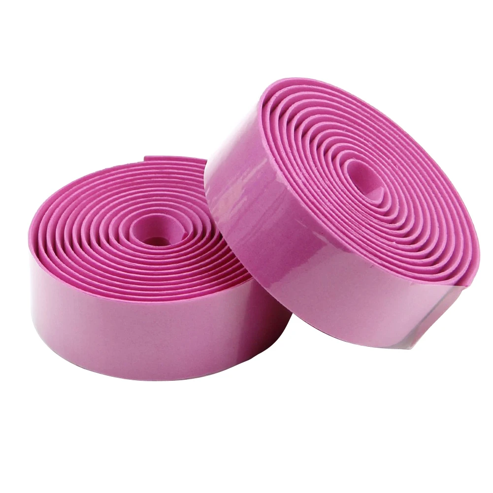 Road Bike Bicycle Cork Handlebar Bar Grip Wrap Tape + 2 Bar Plugs Rose