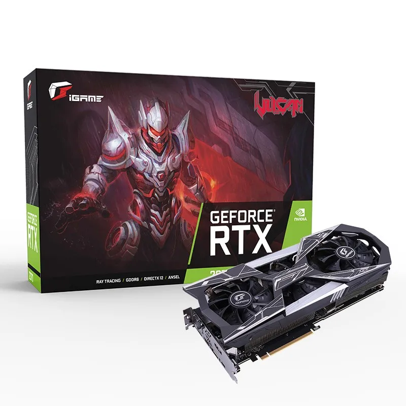 Оригинальная Красочная видеокарта iGame GeForce RTX 2070 Vulcan X OC для игр GDDR6 8G