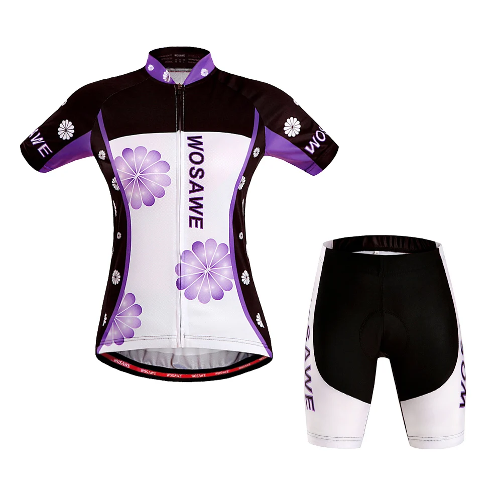 WOSAWE Womens Sport Cycling Jersey Bike Ciclismo Bicycle Bicicleta Ropa Maillot Mtb Clothing Gel Pad Summer Clothes WOSAWE Womens Sport Cycling Jersey Bike Ciclismo Bicycle Bicicleta Ropa Maillot Mtb Clothing Gel Pad Summer Clothes