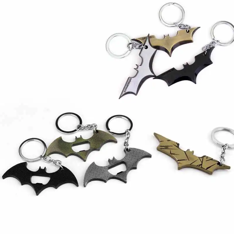 

Cool Superhero Batman Keychain Men Trinket Super Hero Marvel Superman Car Key Chain Chaveiro Key Ring Holder Gift Movie Jewelry