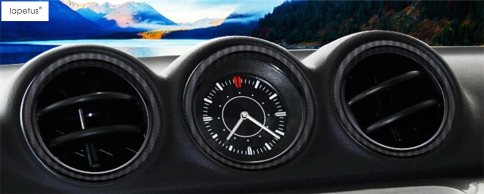 

Lapetus Accessories For Suzuki Vitara 2015 - 2019 Air Conditioning AC Outlet Vent Decoration Ring Molding Cover Kit Trim 5 Piece