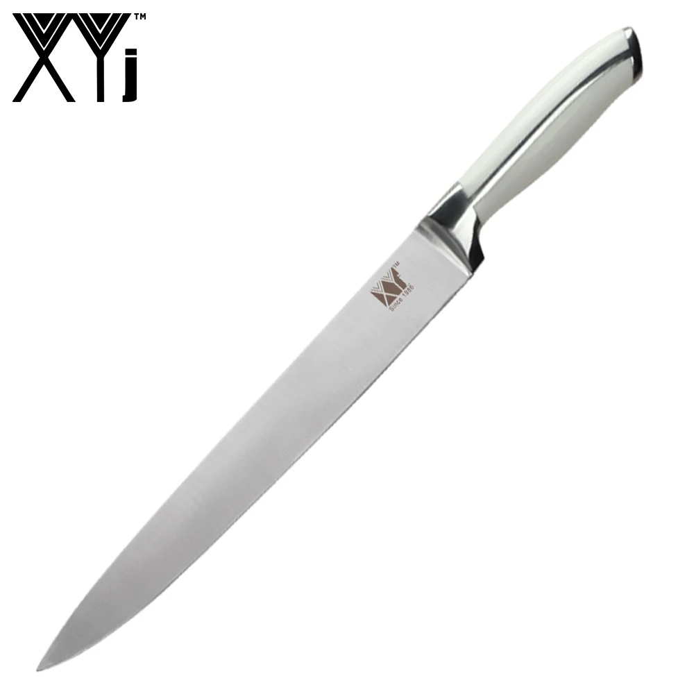 

XYj Brand Stainless Steel Kitchen Knife 7Cr17 Top Quality 8 inch Fileting Knife Fish Knife Kitchen Slicing Knife Cooking Tools