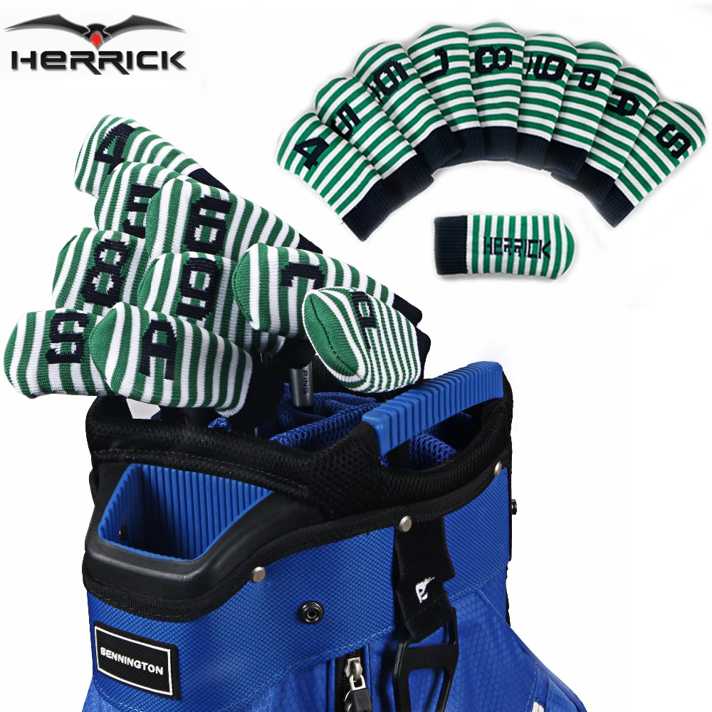 

Golf Irons Headcover Knitting wool headcover golf irons prtcoer covers 10ps/set Free Shipping