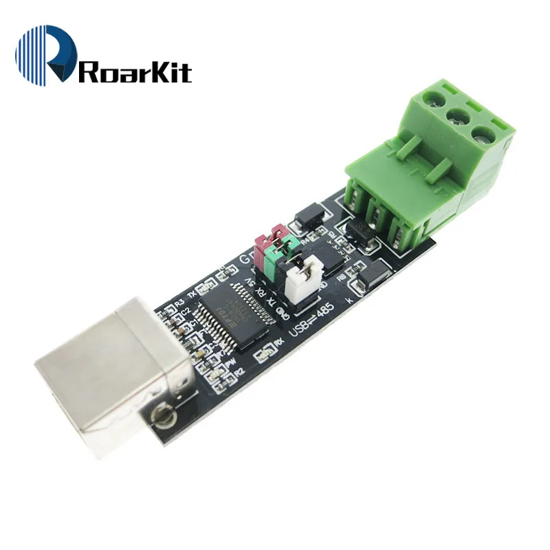 

Double Protection USB to 485 Module FT232 Chip USB to TTL/RS485 Double Function USB 2.0 to TTL RS485 Serial Converter Adapter