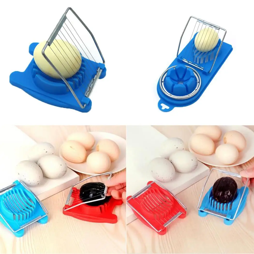 

Stainless Steel Egg Slicer Fruit Tomato Kitchen, Hotel, Restaurant Cutter Multifunctional Kitchen Tools
