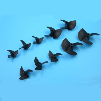 

2Pair Gasoline 3-blade CW CCW Propeller D32/35/36/52/55mm Nylon Propellers 3mm/4mm/4.8mm Pitch Props for DIY RC Boats Dual Moto