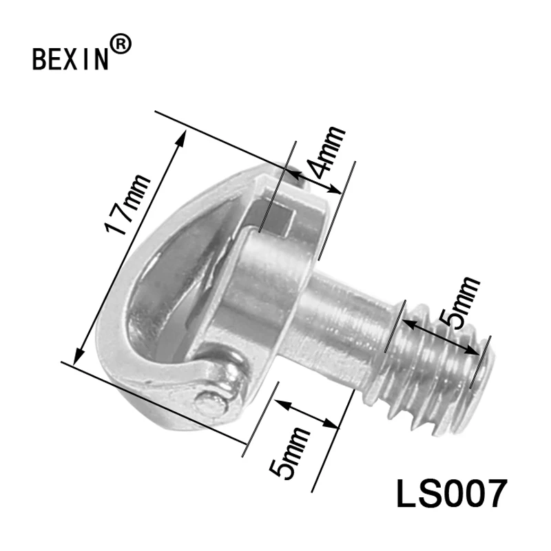 Нержавеющая сталь 1/" d-образное кольцо Камера Безопасности Винт для DSLR камеры штатив быстросъемная пластина подключения штатива и камеры
