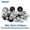 POWGE-poulie de chronométrage MXL | Pas de roue Trapezoid pouces 2.032mm, fabrication d'engrenages pour roues, personnalisation de toutes sortes de courroie à poulie synchrone MXL ► Photo 1/4
