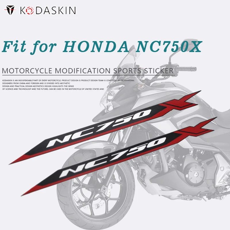KODASKIN Motorcycle 2D Emblem Sticker Decal for Honda NC750X 2021 2020 accessories | Автомобили и мотоциклы