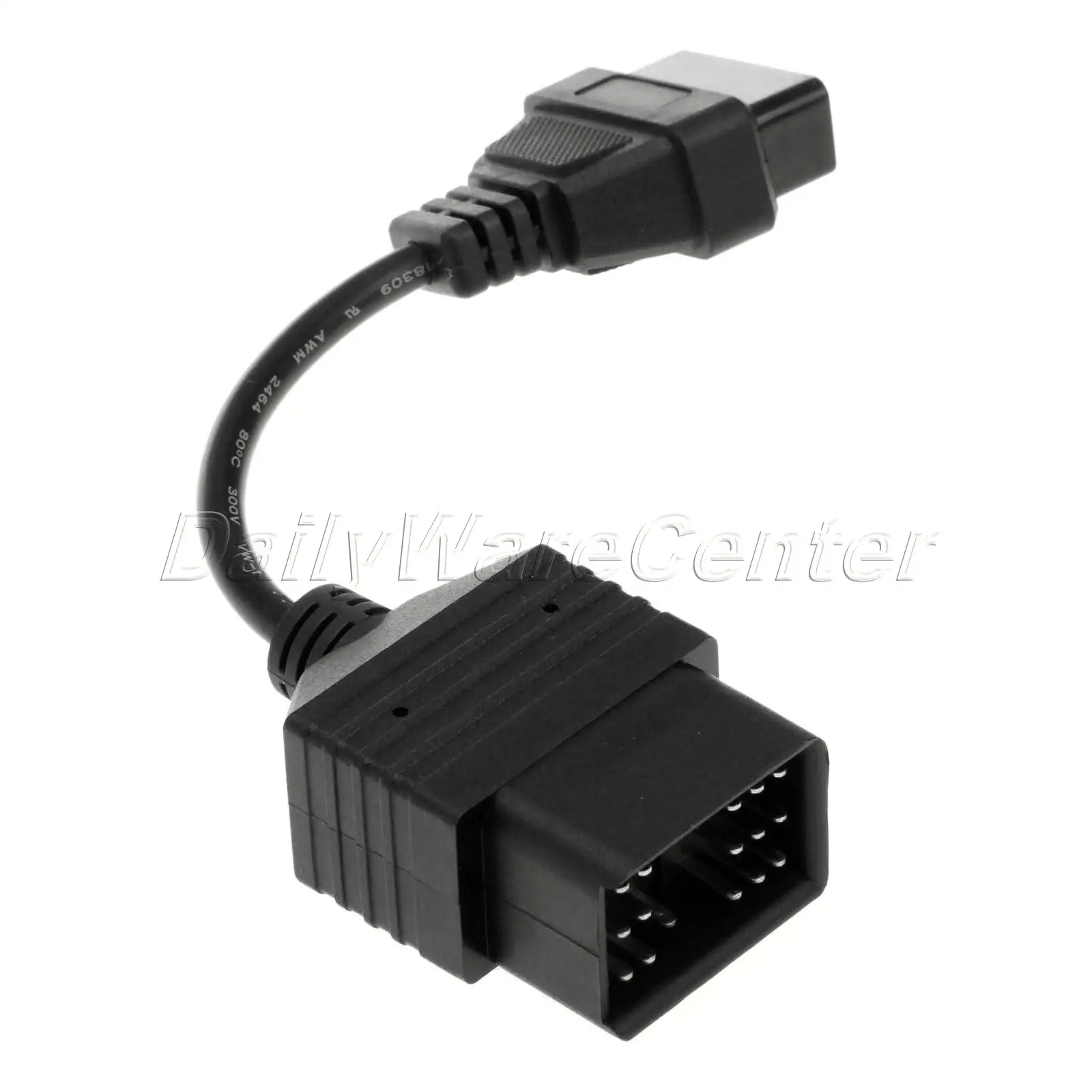 17 Pin To 16 Pin Female OBD2 OBDII Adapter Cable For Toyota Car Diagnostic Interface Connector Cable 17Pin OBDII Extension Cable