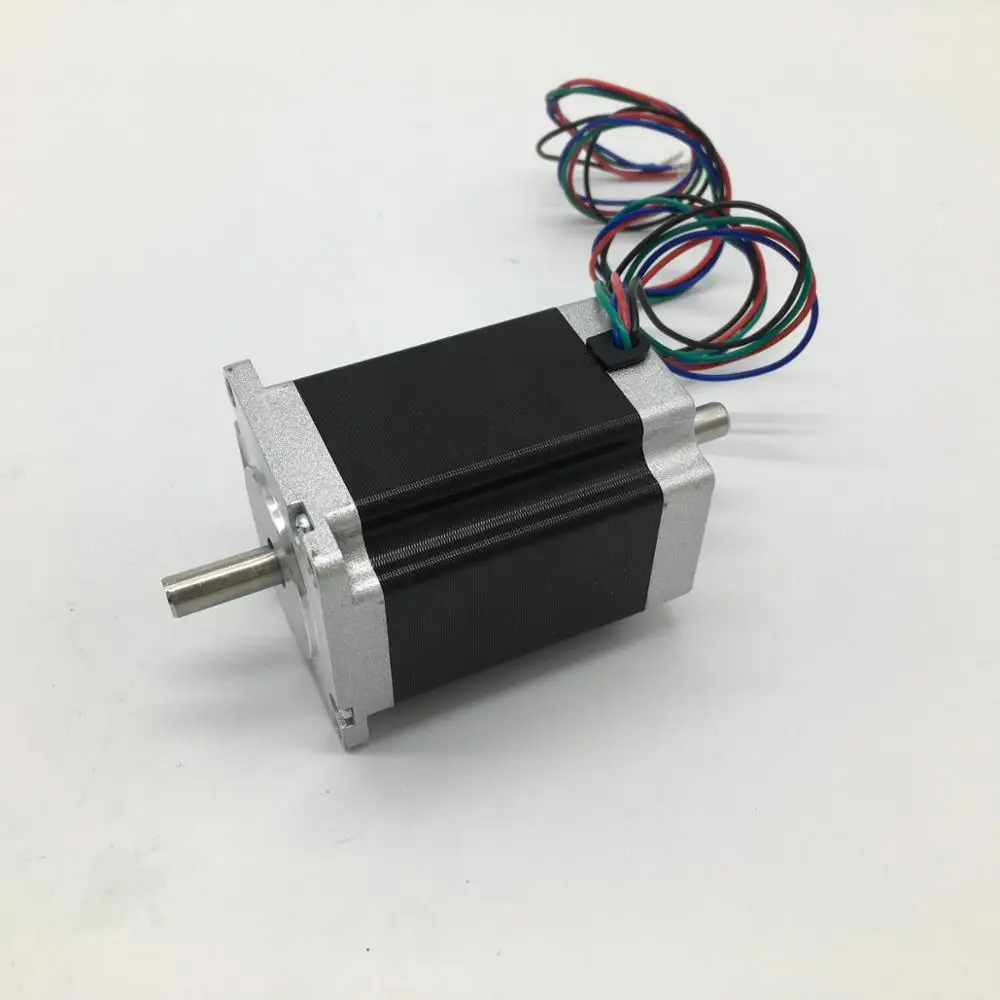 Nema23 Stepper Motor 8mm Dual Shaft 57*56mm 3A 1.2Nm 172Oz in 2ph 4