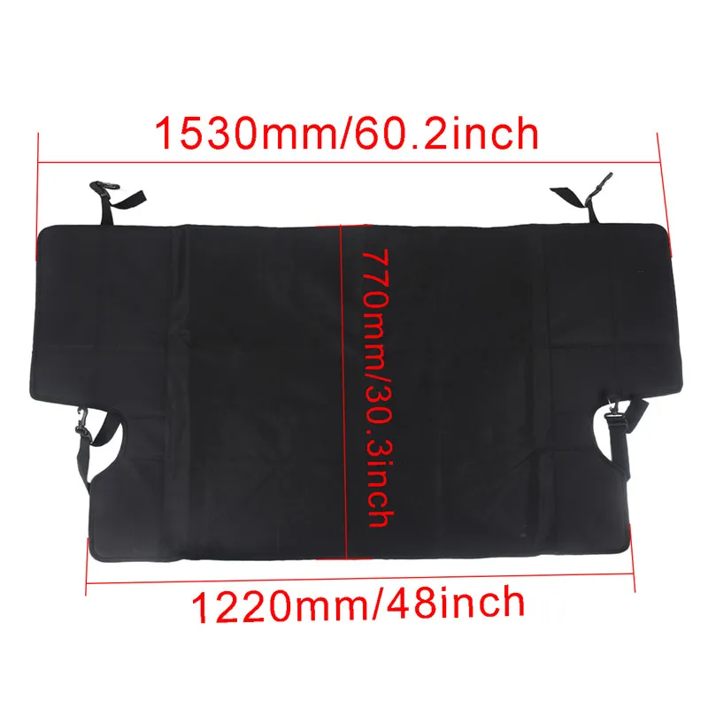 Black Oxford Cloth Car Rear Trunk Security Shield Cargo Cover Luggage Shade Covers For Jeep Wrangler JK 4 Door 2007-2017 KOLEROADER (1)