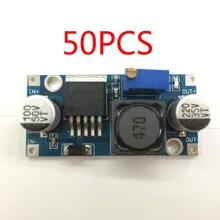 50 шт./лот LM2596 DC-DC понижающий Регулируемый CC/CV Питание Модуль светодиодный драйвер