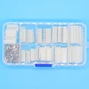 25 sets Kit de caja de 6p 7p 8p 9p 9p 10 pin ángulo recto 2,54mm Terminal/vivienda/conector de pines conectores de cable Kit de XH ► Foto 3/6