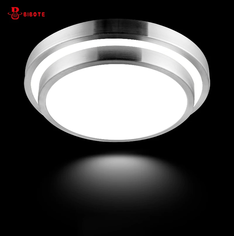 

LED ceiling lights aluminum+Acryl High brightness 100V-240V,LED chip No Need Driver 8W 12W 18W 24W Led Lamp Free shipping BITOTE