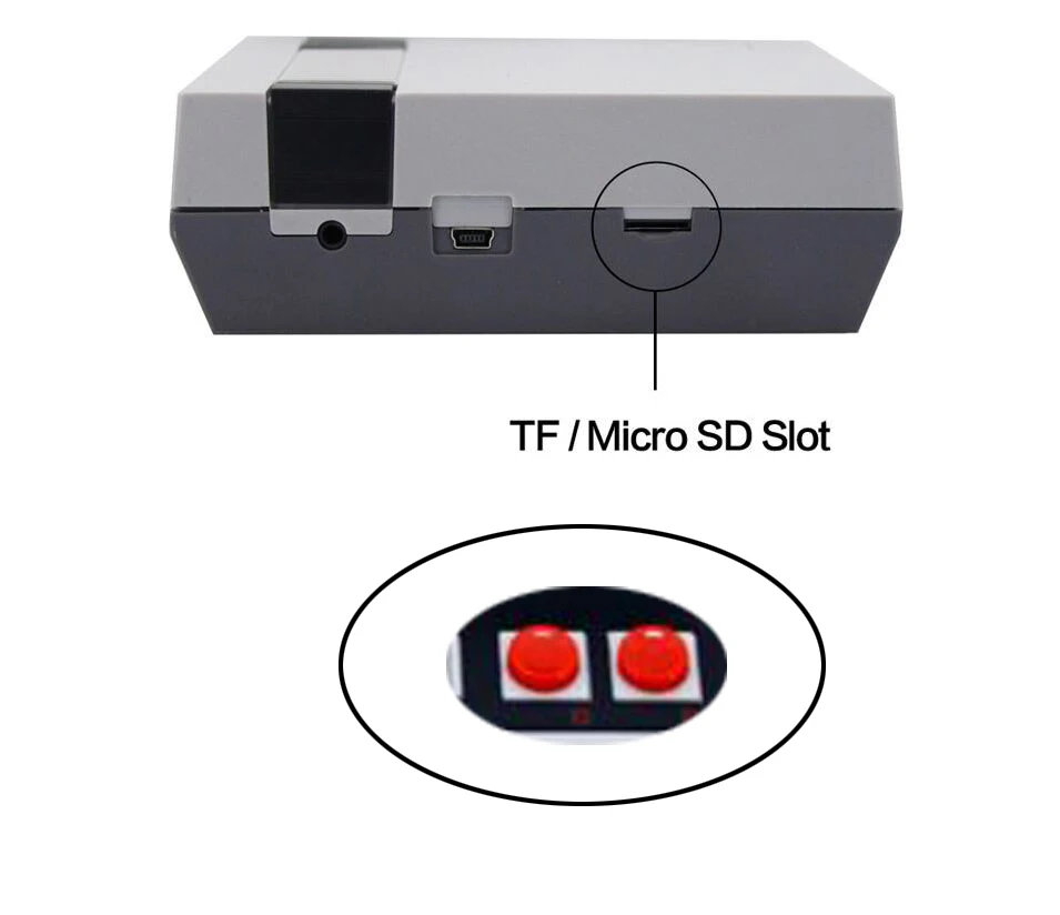 Новинка, мини Ретро 8 бит, видео ТВ, электронная 30 Игровая приставка, Игровая приставка для ТВ nes, Классическое Издание, скачать Micro SD/TF карту