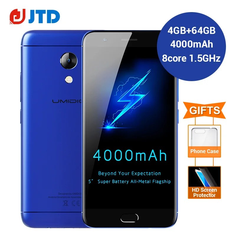 bilder für Original UMIDIGI C2 Android 7.0 4G LTE Smartphone 4 GB RAM 64 GB ROM 5,0 Zoll 13MP Kamera 4000 mAh batterie Fingerabdruck Handy bilder für Original UMIDIGI C2 Android 7.0 4G LTE Smartphone 4 GB RAM 64 GB ROM 5,0 Zoll 13MP Kamera 4000 mAh batterie Fingerabdruck Handy