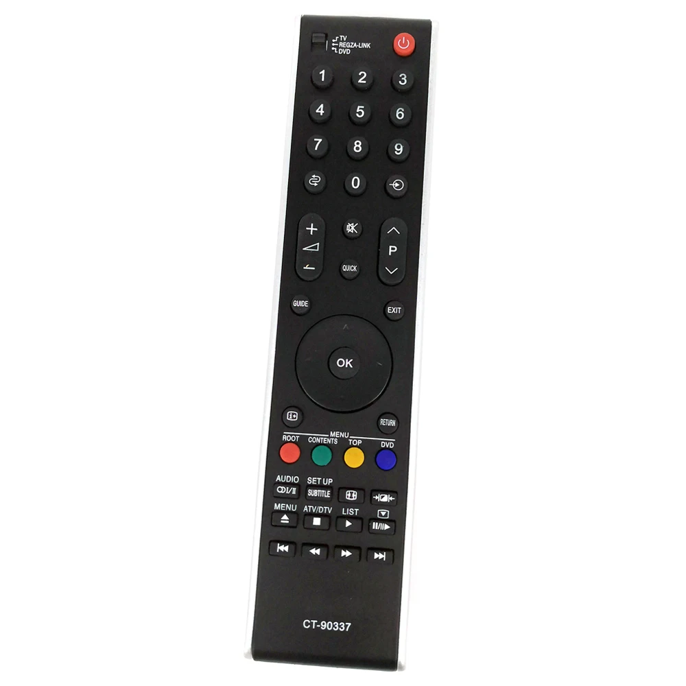 

New Replacement Remote Control CT-90337 For TOSHIBA TV Remote / DVD Remote