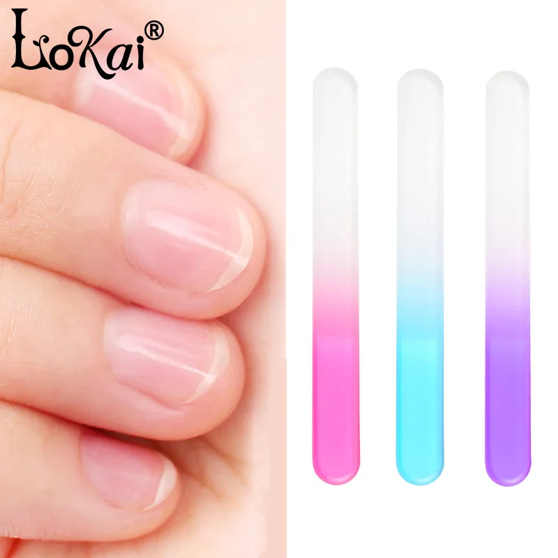 4pcs Durable Files Crystal Glass File Buffer Manicure Device Nail Art Decorations Tool for Women Girl Professional Polishing | Красота и