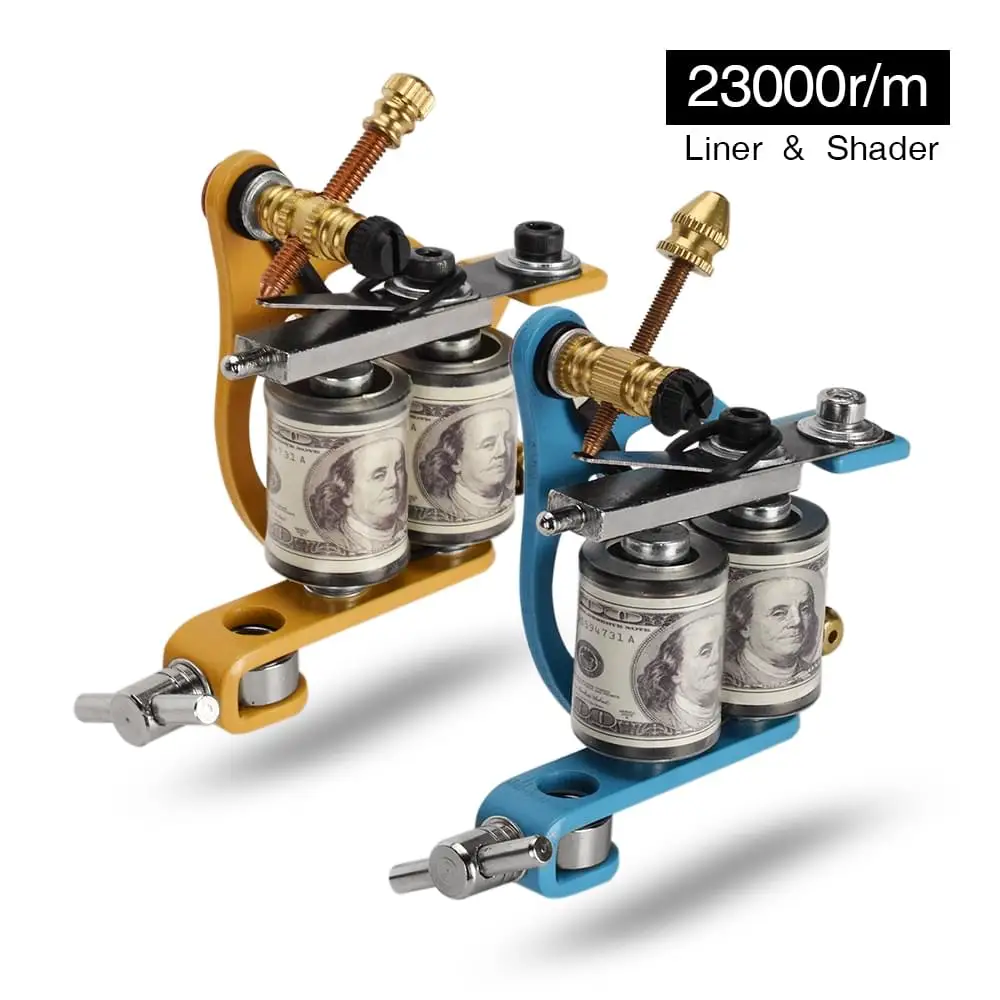 

Tattoo Coil Machine Stainless Steel Professional De Tatuagem Maquina Bobina liner and shader maquina de tattoo