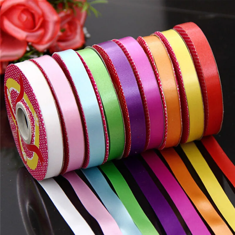 Satin Ribbon Ballon Streamers Colorful Wedding Party Streamer Craft