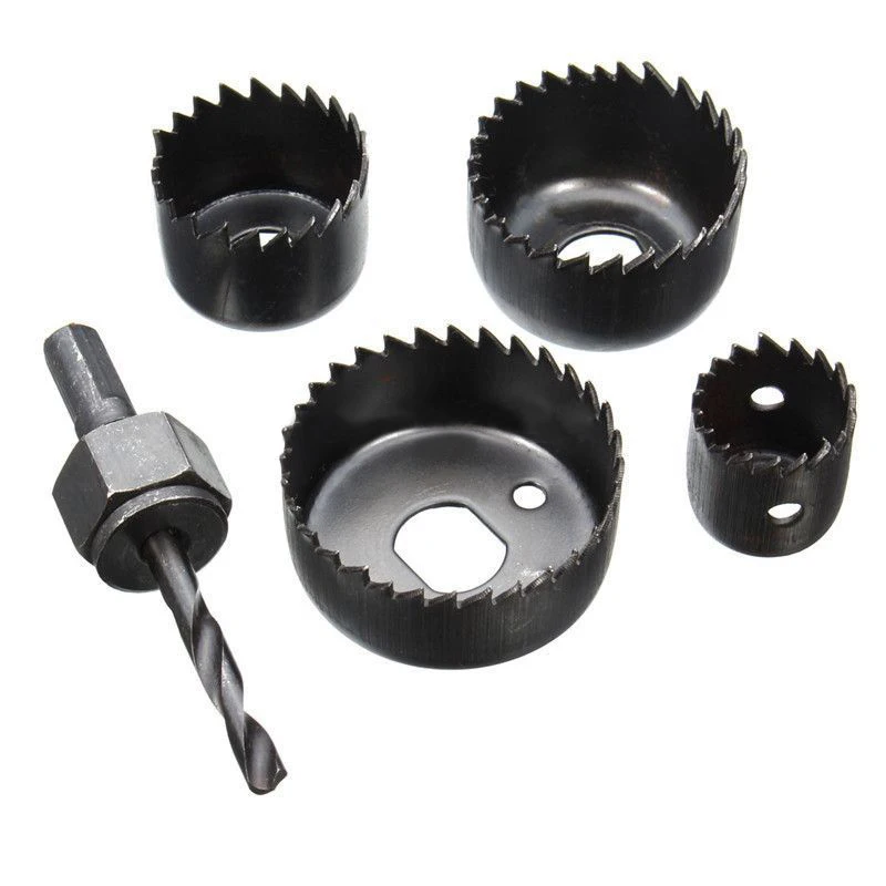 5pc Hole Saw Set Drill Bit Cutting Cutter Round Circular 30mm 38mm 44mm
