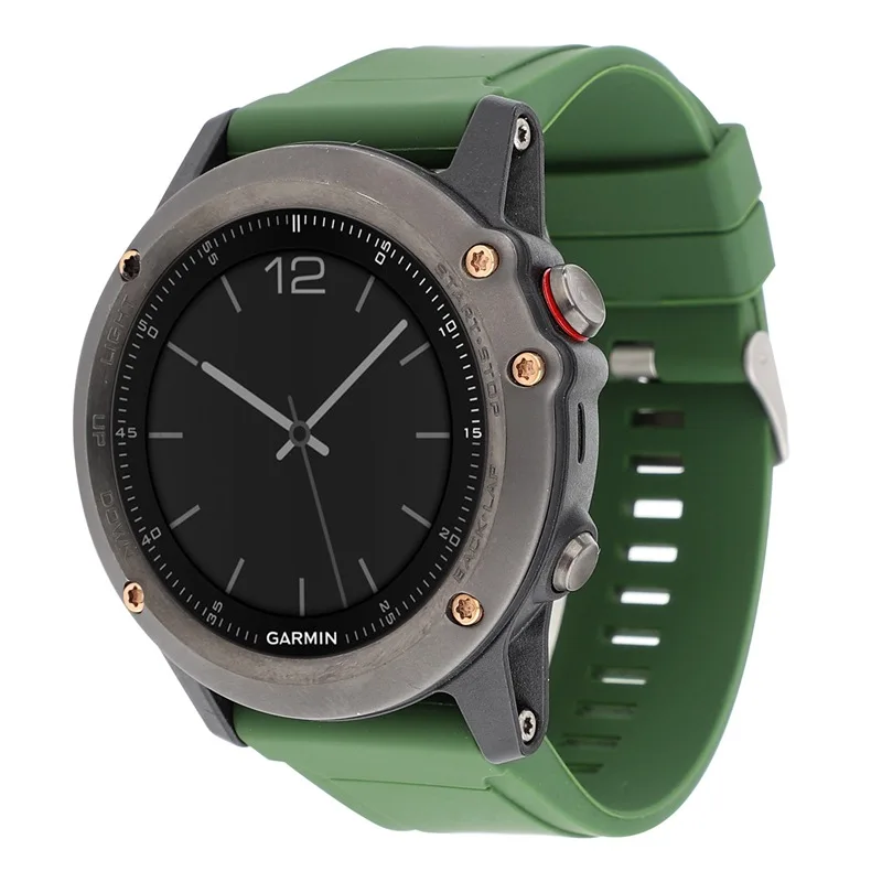 Силиконовый ремешок для часов 26 мм 22 мм 20 мм быстросъемный ремешок для часов Garmin Fenix 6X6 6s 5S 5X5 часы Easyfit наручные часы