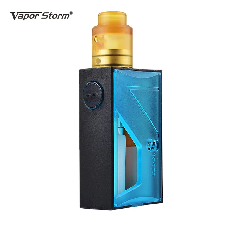 E-Cigarettes Vapor Storm Raptor Squonk BF Box Mod Pulse BF Vape 5mL Bottom Feeding Bottle Supports 18650 20700 Battery 02